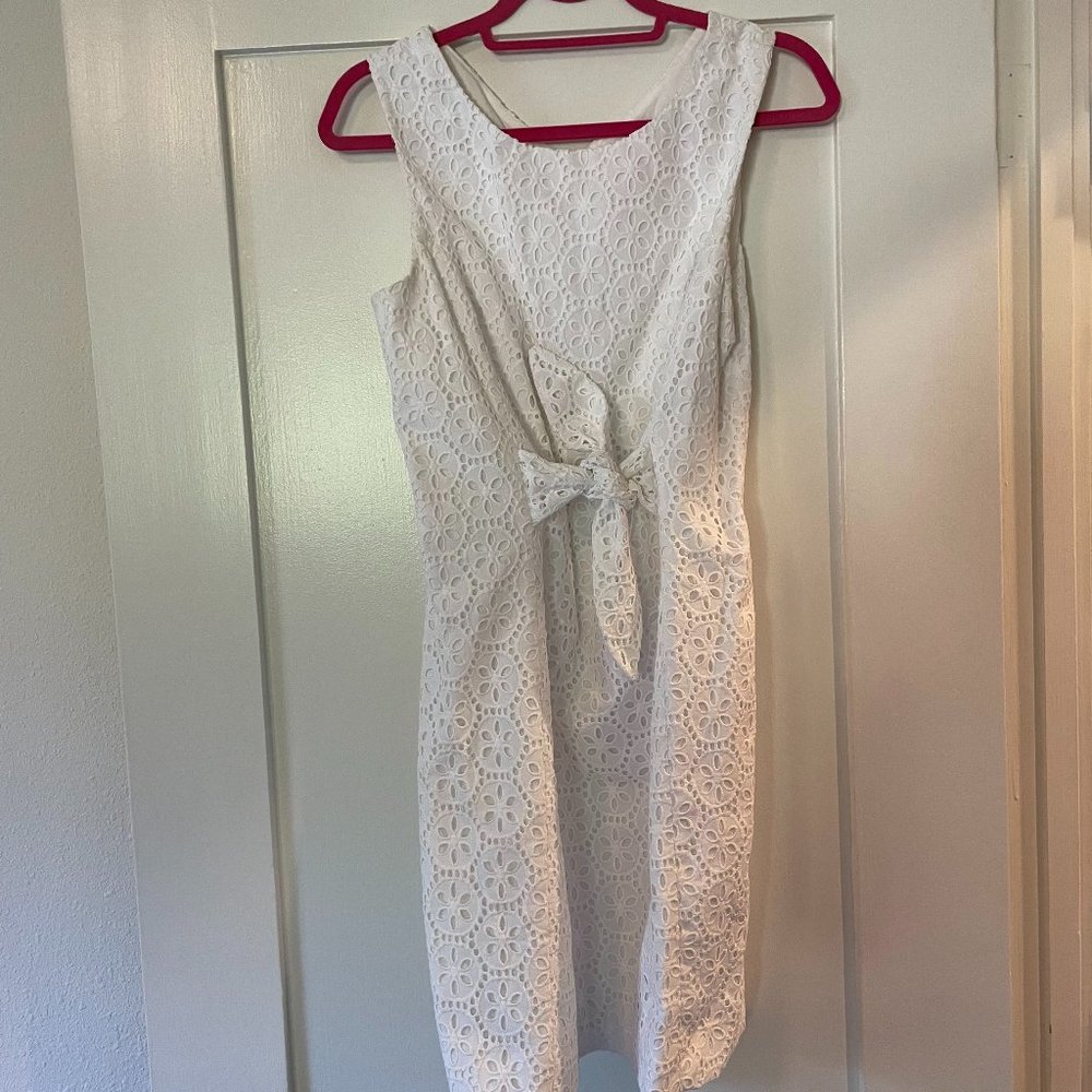 Lilly Pulitzer Clarise Eyelet Sheath Sundress - Bridal Shower Must!